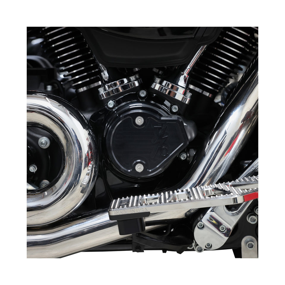THRASHIN SUPPLY CO. - CAM COVER - GEN 2 - SMOOTH - BLACK - M8