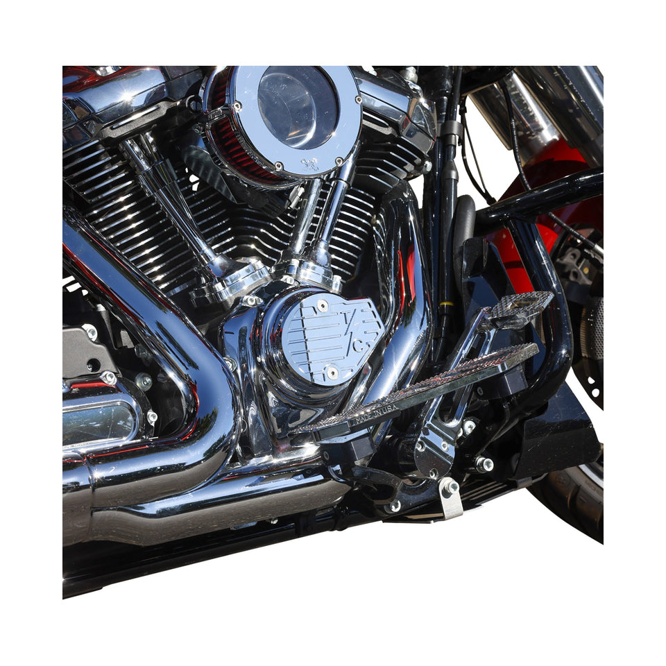 THRASHIN SUPPLY CO. - CAM COVER - GEN 2 - FINNED - CHROME - M8
