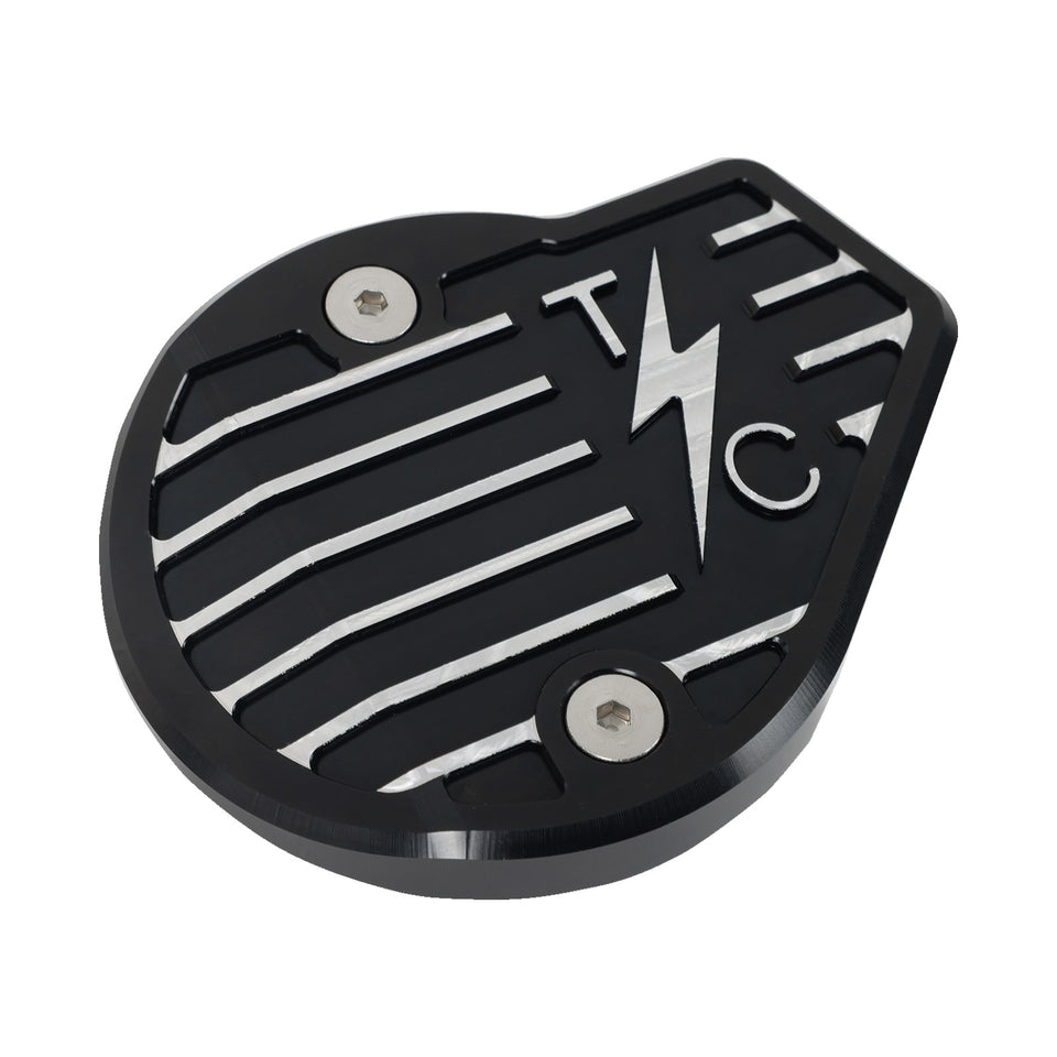 THRASHIN SUPPLY CO. - CAM COVER - GEN 2 - FINNED - CHROME - M8