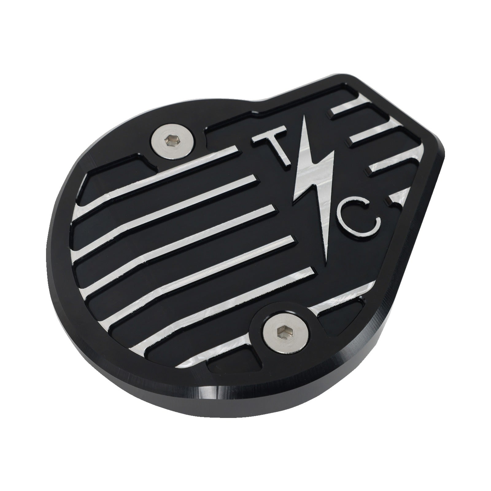 THRASHIN SUPPLY CO. - CAM COVER - GEN 2 - FINNED - TWICE CUT - BLACK - M8