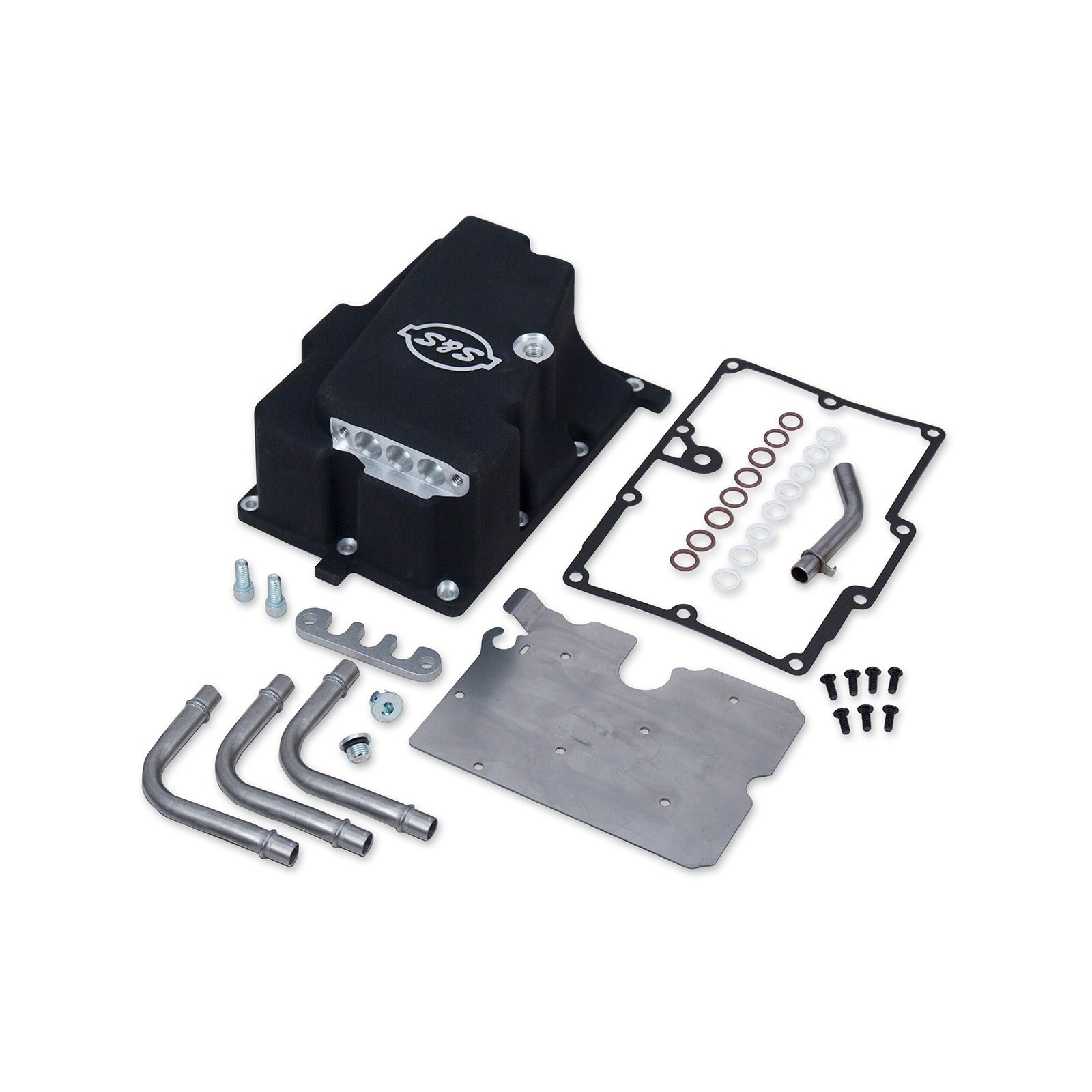 S&S CYCLE - MOTOR INSTALL KIT - BLACK - FXD