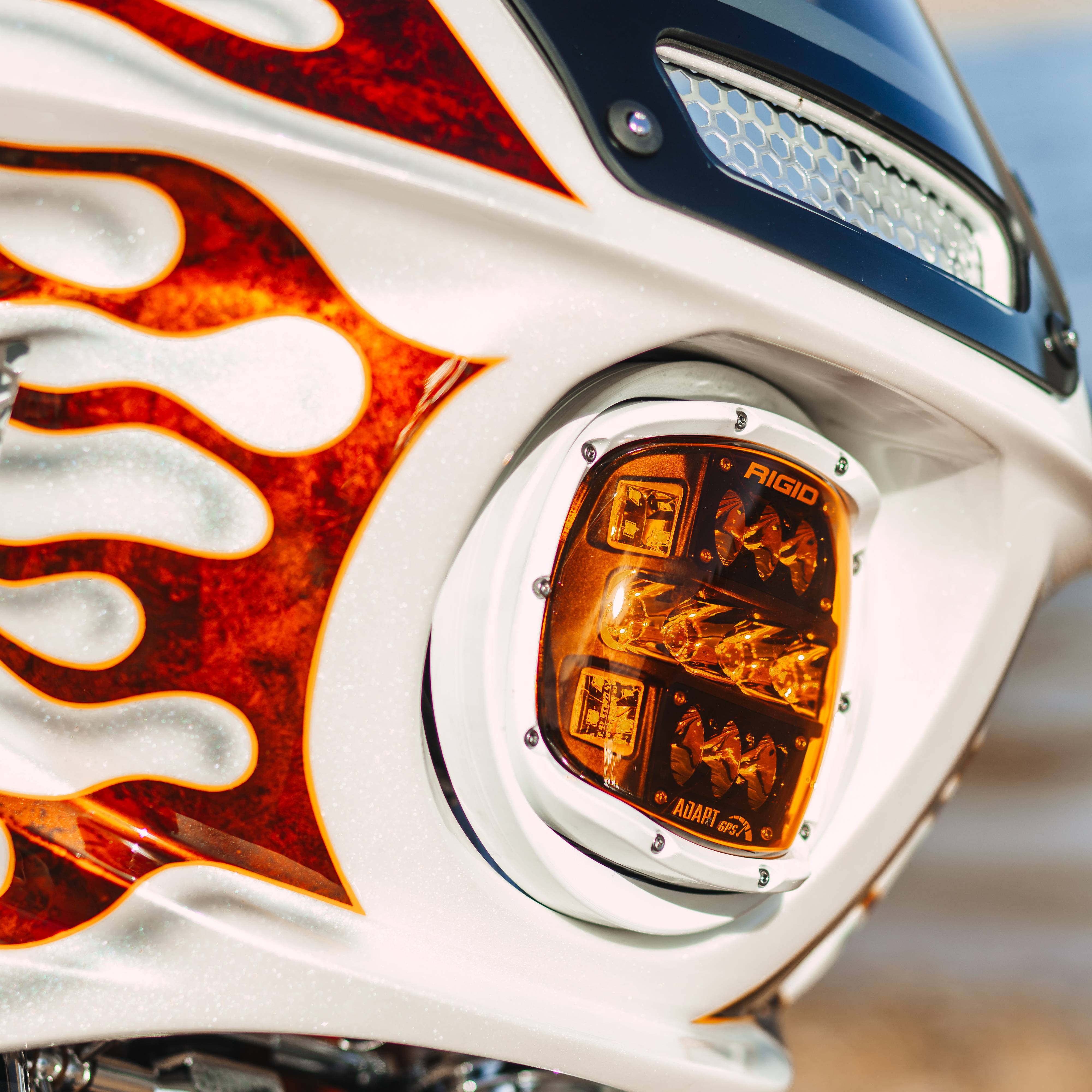 LOW RIDER ST2 RIGID INDUSTRIES ADAPT XP MOUNTING BRACKET AND