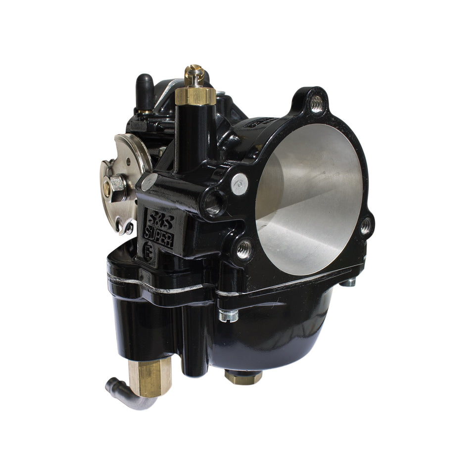 S&S CYCLE - SUPER E CARBURETOR - STANDARD BORE - BLACK