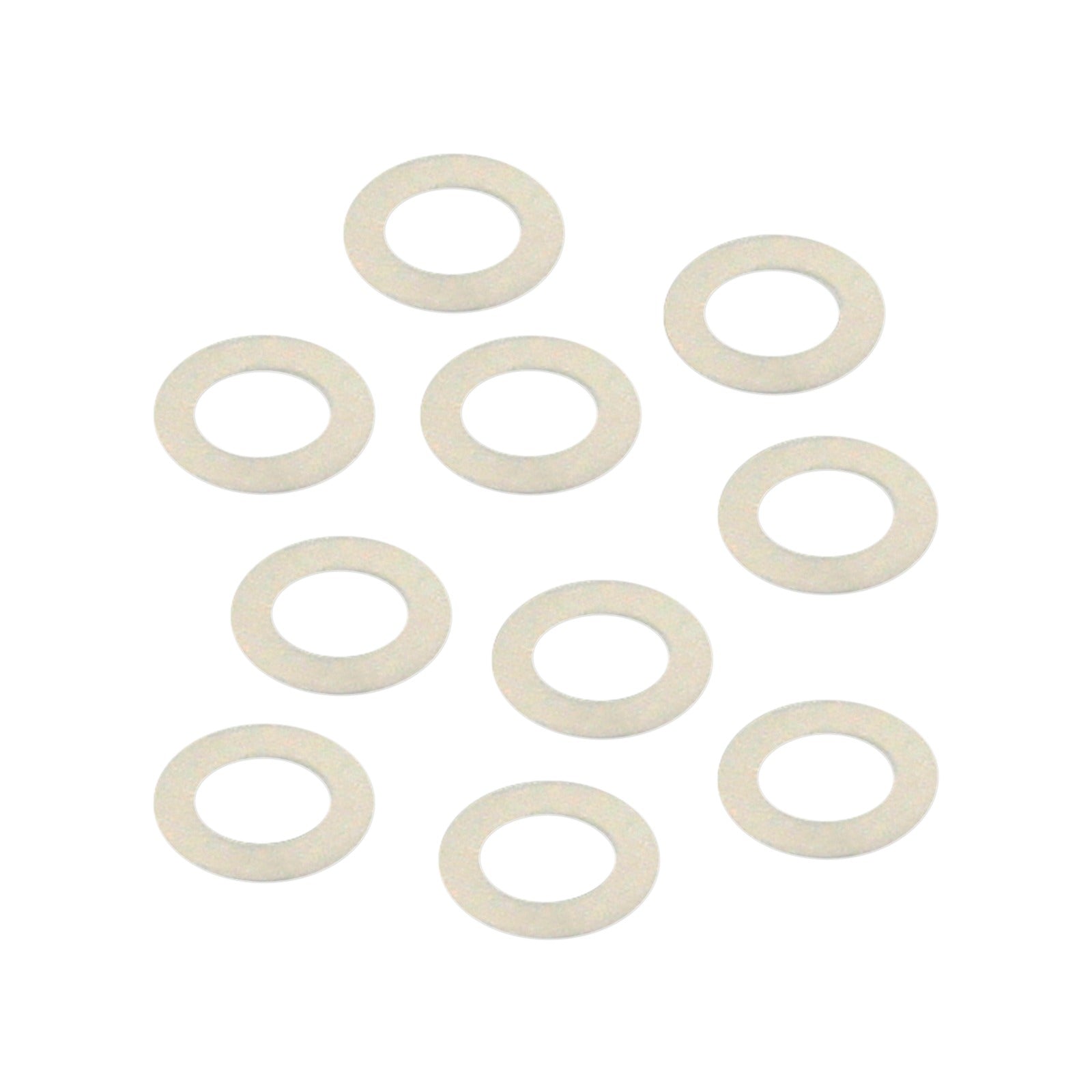S&S CYCLE - THROTTLE SHAFT NYLON FLAT WASHERS - 10-PACK