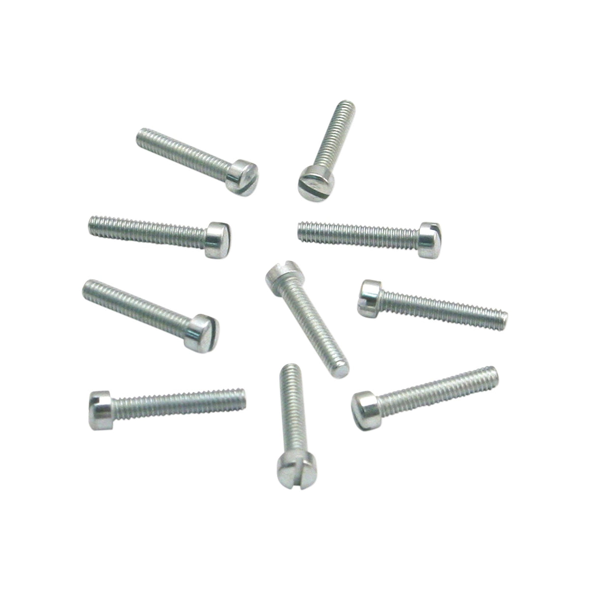 S&S CYCLE - SLOTTED FLAT HEAD SCREWS - 10-PACK