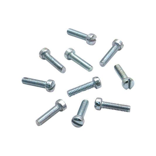 S&S CYCLE - SLOTTED FLAT HEAD SCREWS - 10-PACK