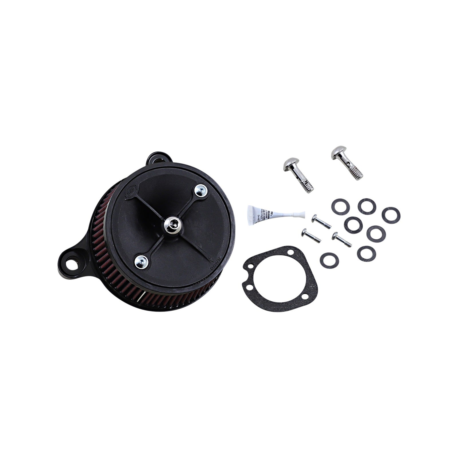 S&S CYCLE - SUPER STOCK(TM) STEALTH AIR CLEANER KIT - BLACK