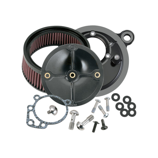 S&S CYCLE - SUPER STOCK(TM) STEALTH AIR CLEANER KIT - BLACK