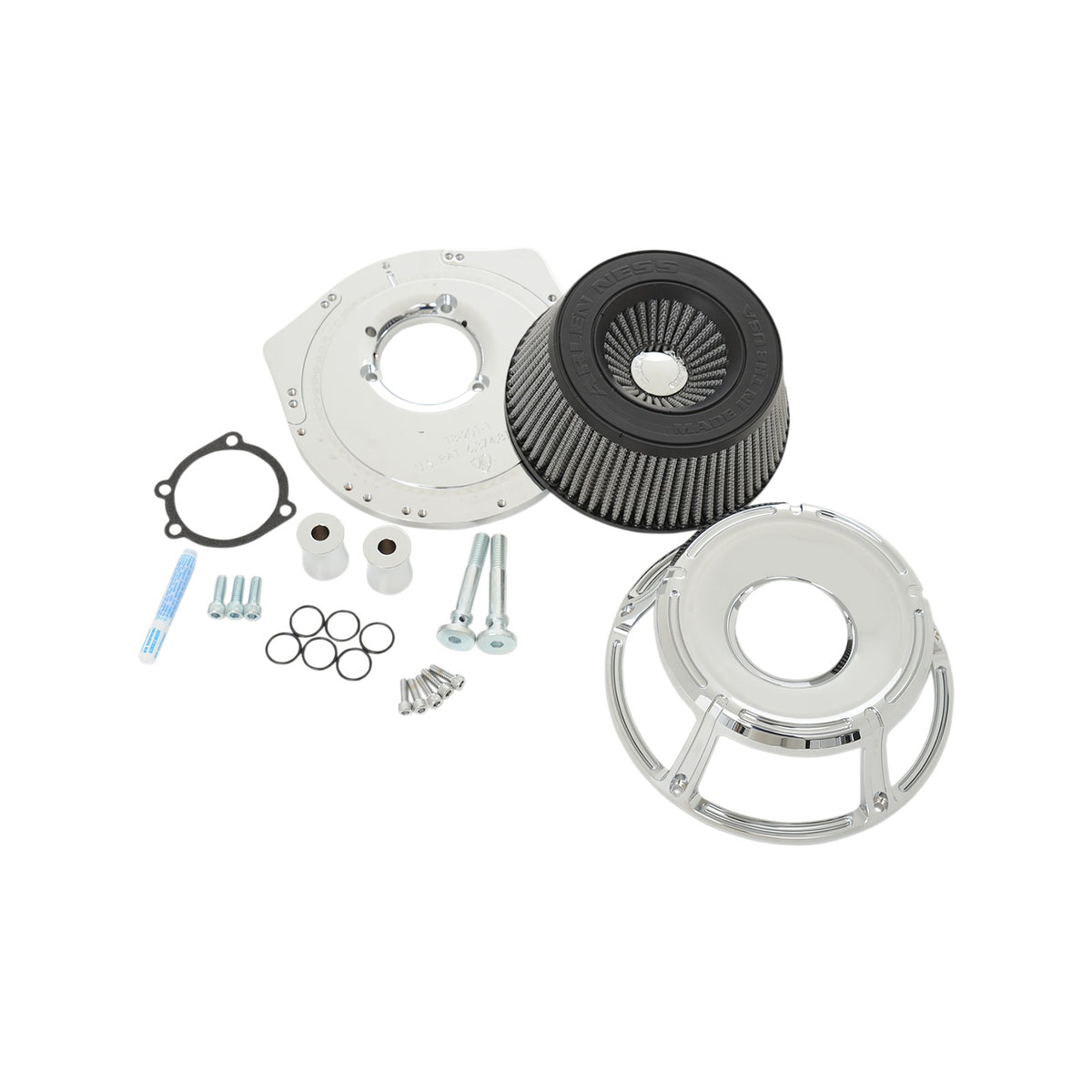 ARLEN NESS - INVERTED SERIES AIR CLEANER KIT - CHROME