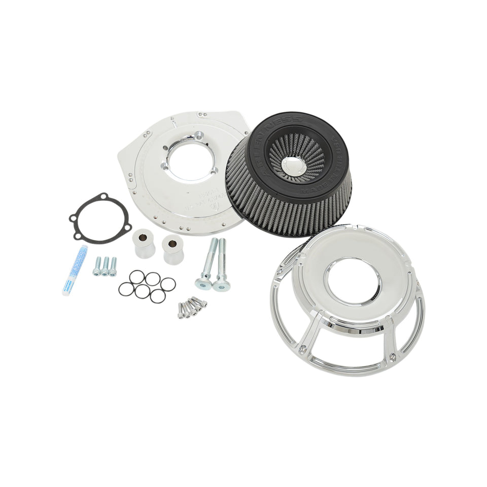 ARLEN NESS - INVERTED SERIES AIR CLEANER KIT - CHROME