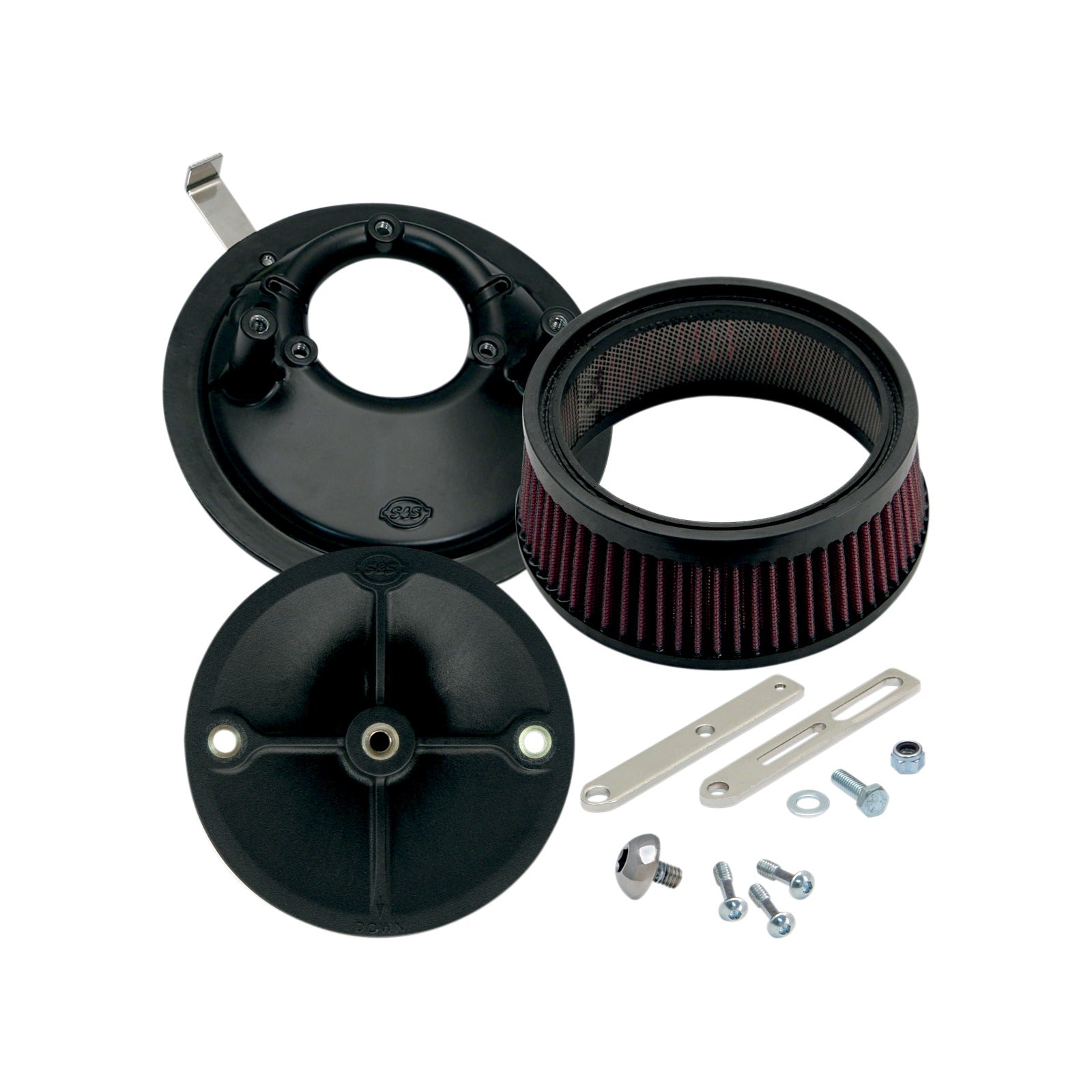 S&S CYCLE - SUPER STOCK(TM) STEALTH AIR CLEANER KIT - BLACK