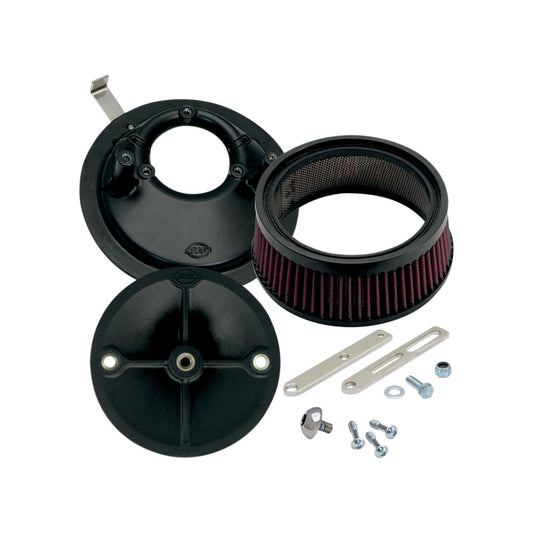 S&S CYCLE - SUPER STOCK(TM) STEALTH AIR CLEANER KIT - BLACK