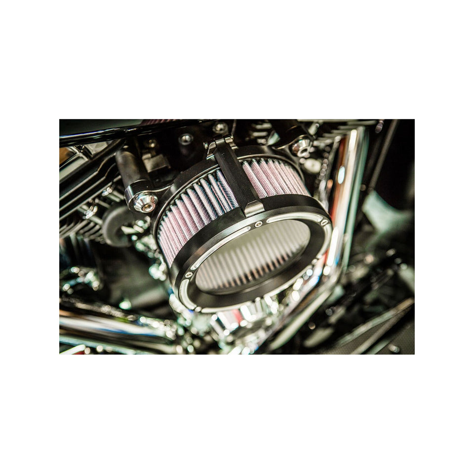 TRASK - ASSAULT CHARGE HIGH-FLOW AIR CLEANER - BLACK