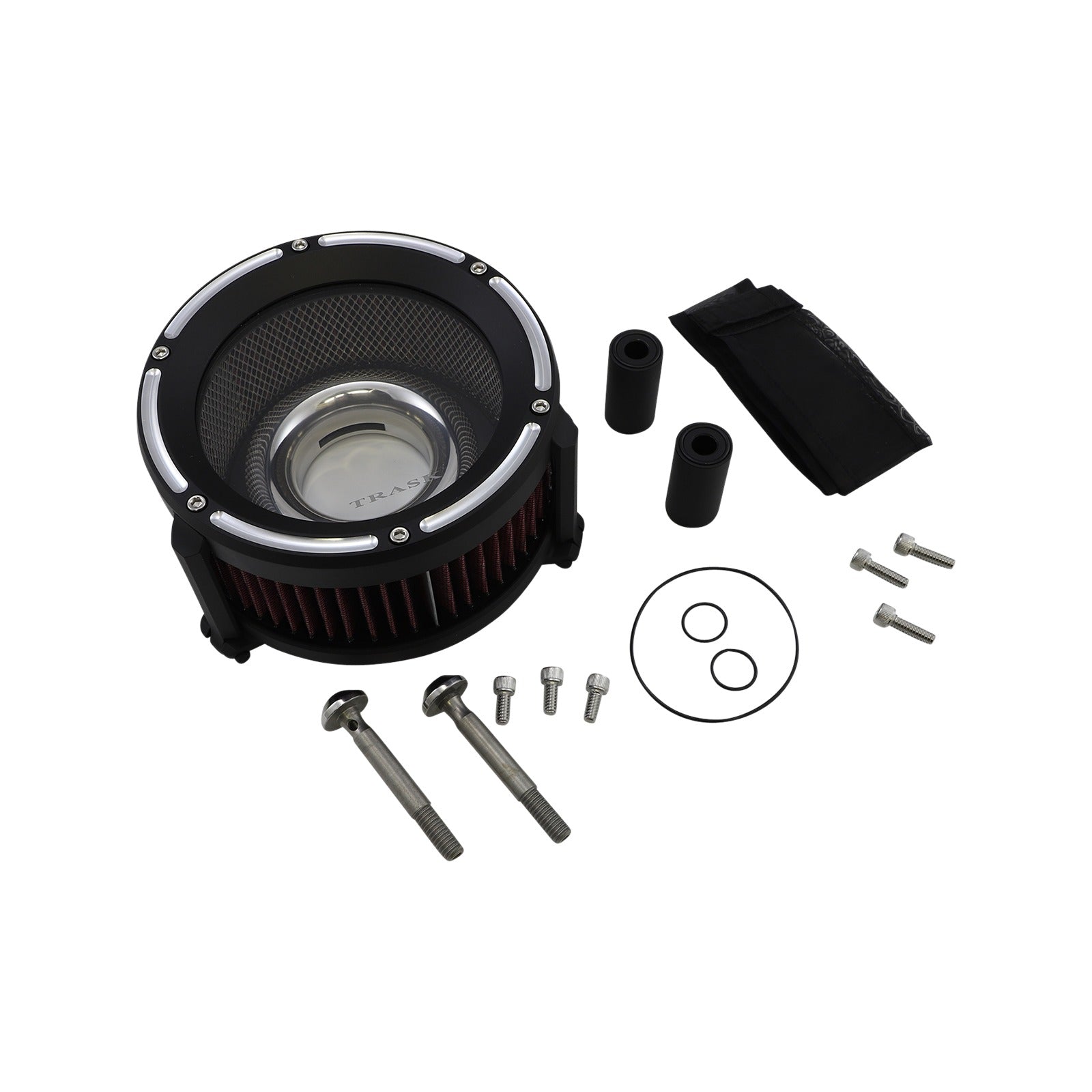 TRASK - ASSAULT CHARGE HIGH-FLOW AIR CLEANER - BLACK