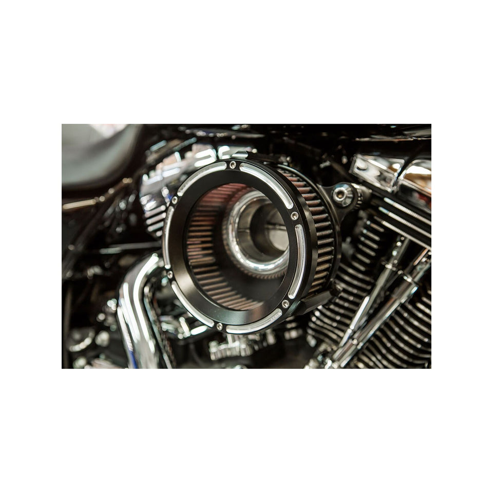 TRASK - ASSAULT CHARGE HIGH-FLOW AIR CLEANER - BLACK