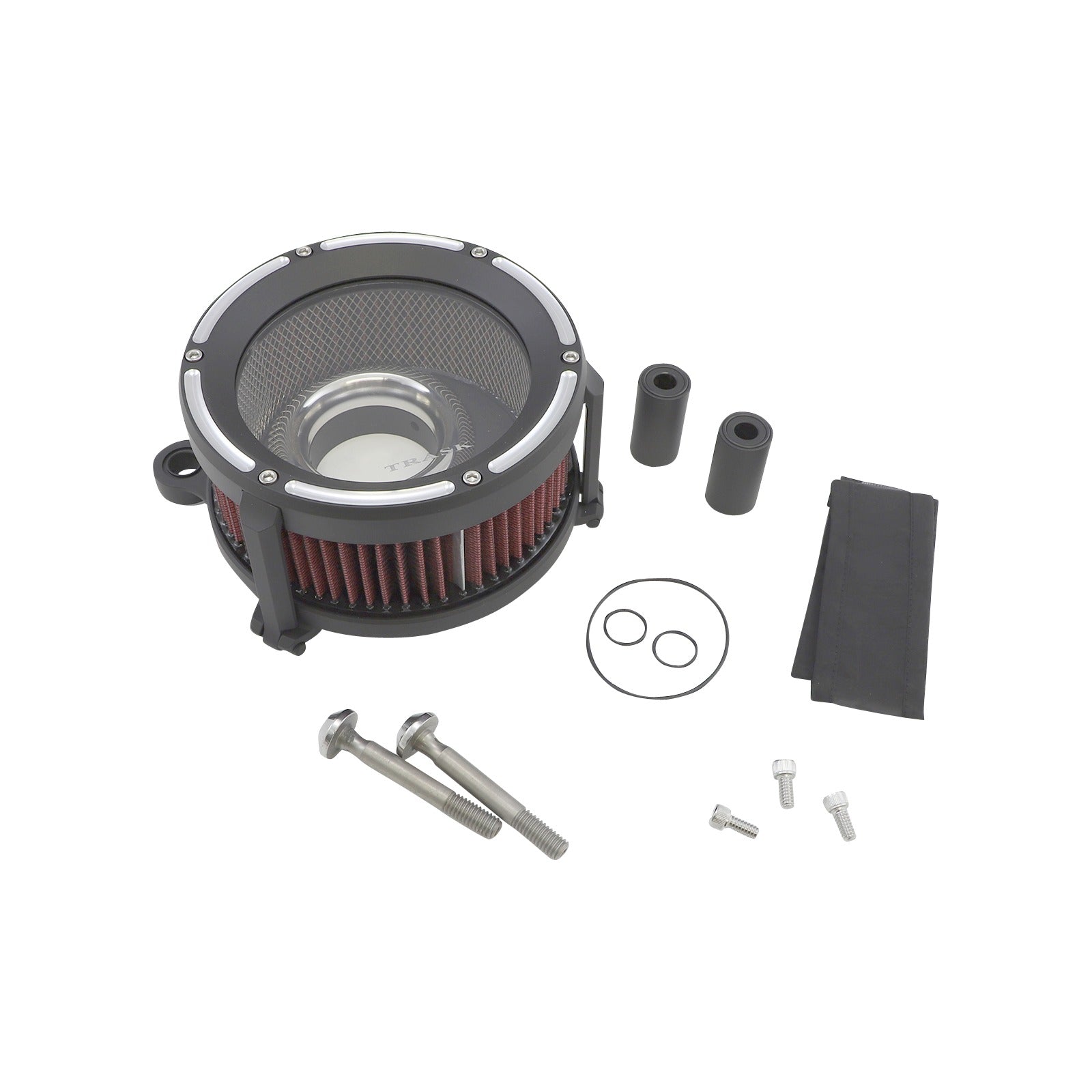 TRASK - ASSAULT CHARGE HIGH-FLOW AIR CLEANER - BLACK