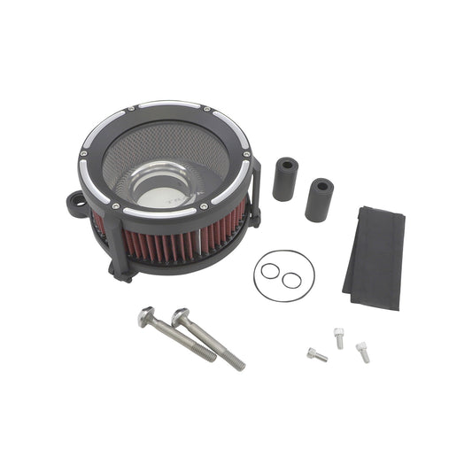 TRASK - ASSAULT CHARGE HIGH-FLOW AIR CLEANER - BLACK