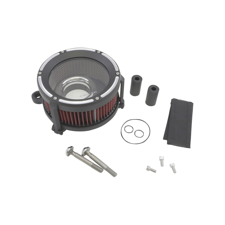 TRASK - ASSAULT CHARGE HIGH-FLOW AIR CLEANER - BLACK