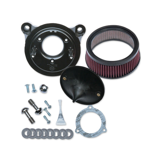 S&S CYCLE - SUPER STOCK(TM) STEALTH AIR CLEANER KIT - BLACK