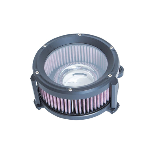 TRASK - ASSAULT CHARGE HIGH-FLOW AIR CLEANER - FLAT BLACK