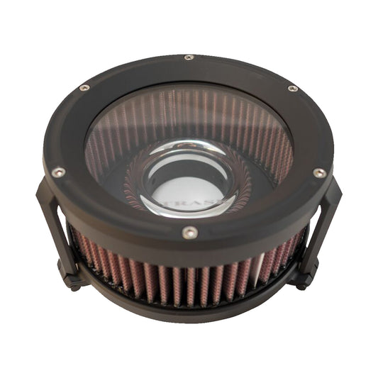TRASK - ASSAULT CHARGE HIGH-FLOW AIR CLEANER - FLAT BLACK