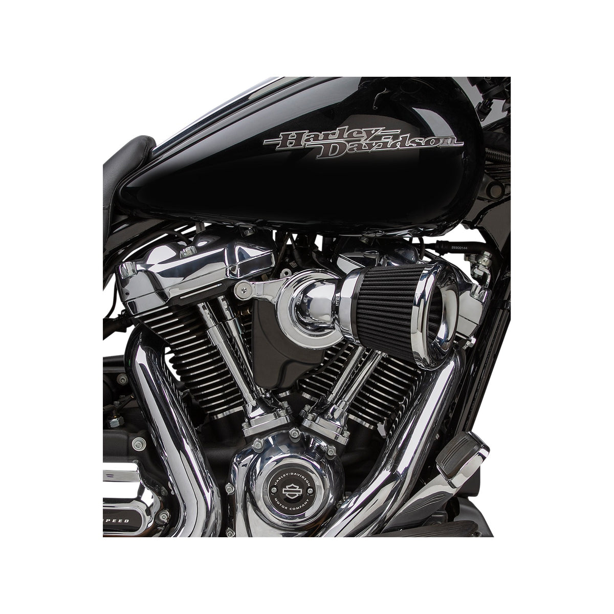 ARLEN NESS - VELOCITY 65 DEGREES AIR CLEANER KIT - CHROME