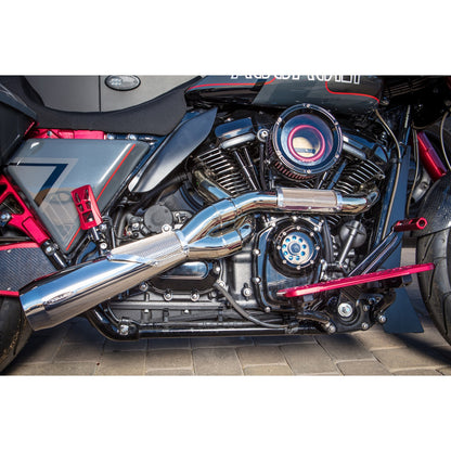 TRASK - ASSAULT CHARGE HIGH-FLOW AIR CLEANER - GLOSS BLACK