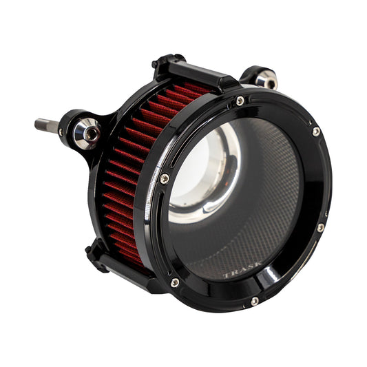 TRASK - ASSAULT CHARGE HIGH-FLOW AIR CLEANER - GLOSS BLACK