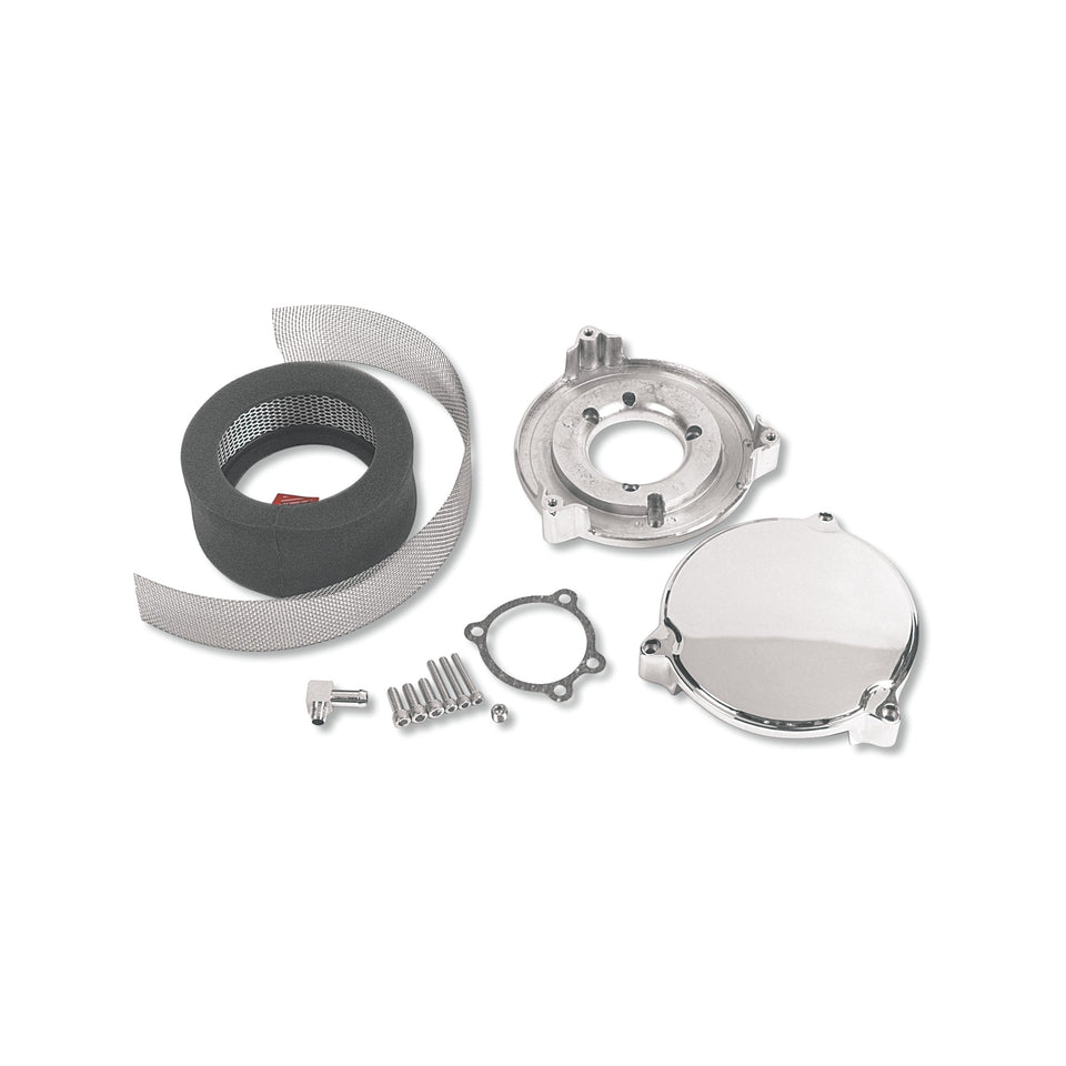 DRAG SPECIALTIES - HIGH PERFORMANCE 6" DRAGTRON(TM) II AIR CLEANER KIT - BLACK