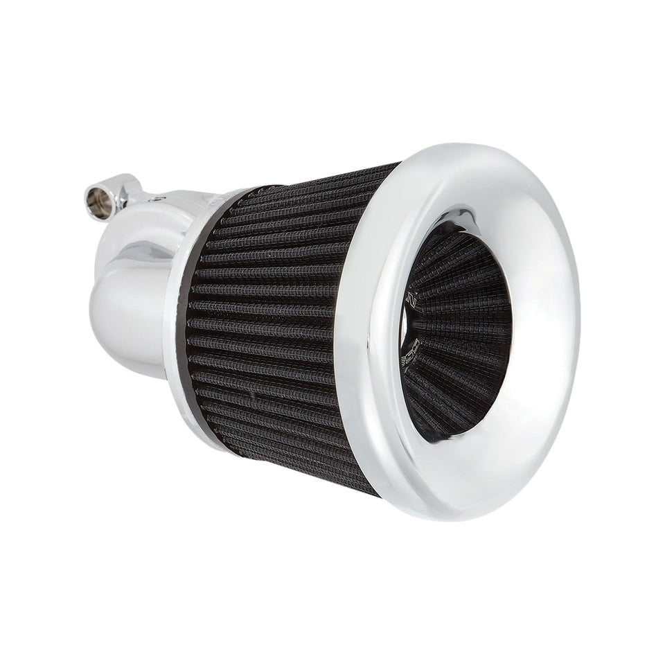 ARLEN NESS - VELOCITY 90 DEGREES AIR CLEANER KIT - CHROME
