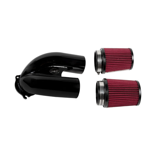 S&S CYCLE - TUNED INDUCTION AIR CLEANER KIT - GLOSS BLACK
