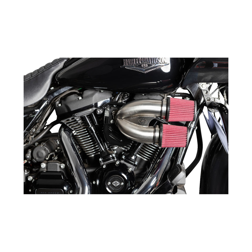 S&S CYCLE - TUNED INDUCTION AIR CLEANER KIT - STAINLESS STEEL