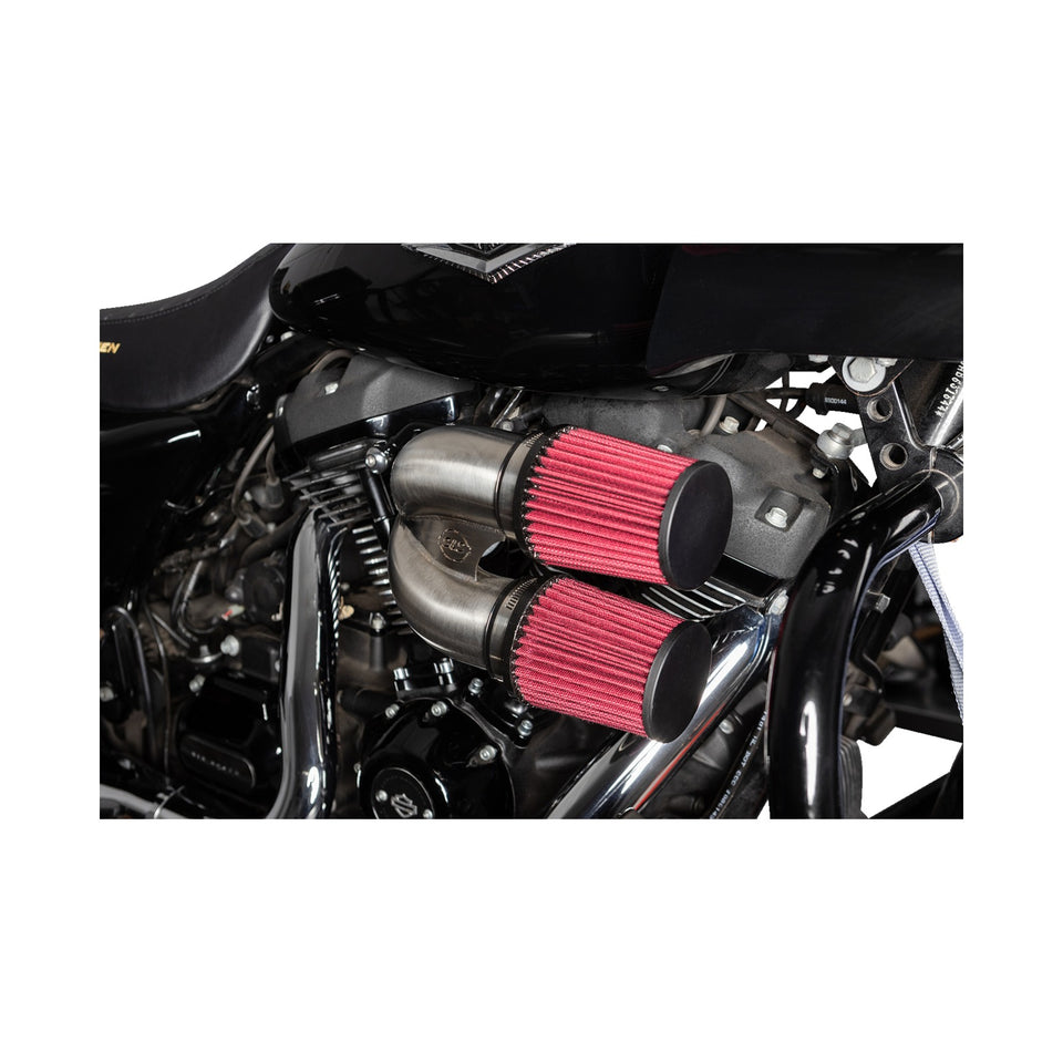 S&S CYCLE - TUNED INDUCTION AIR CLEANER KIT - STAINLESS STEEL