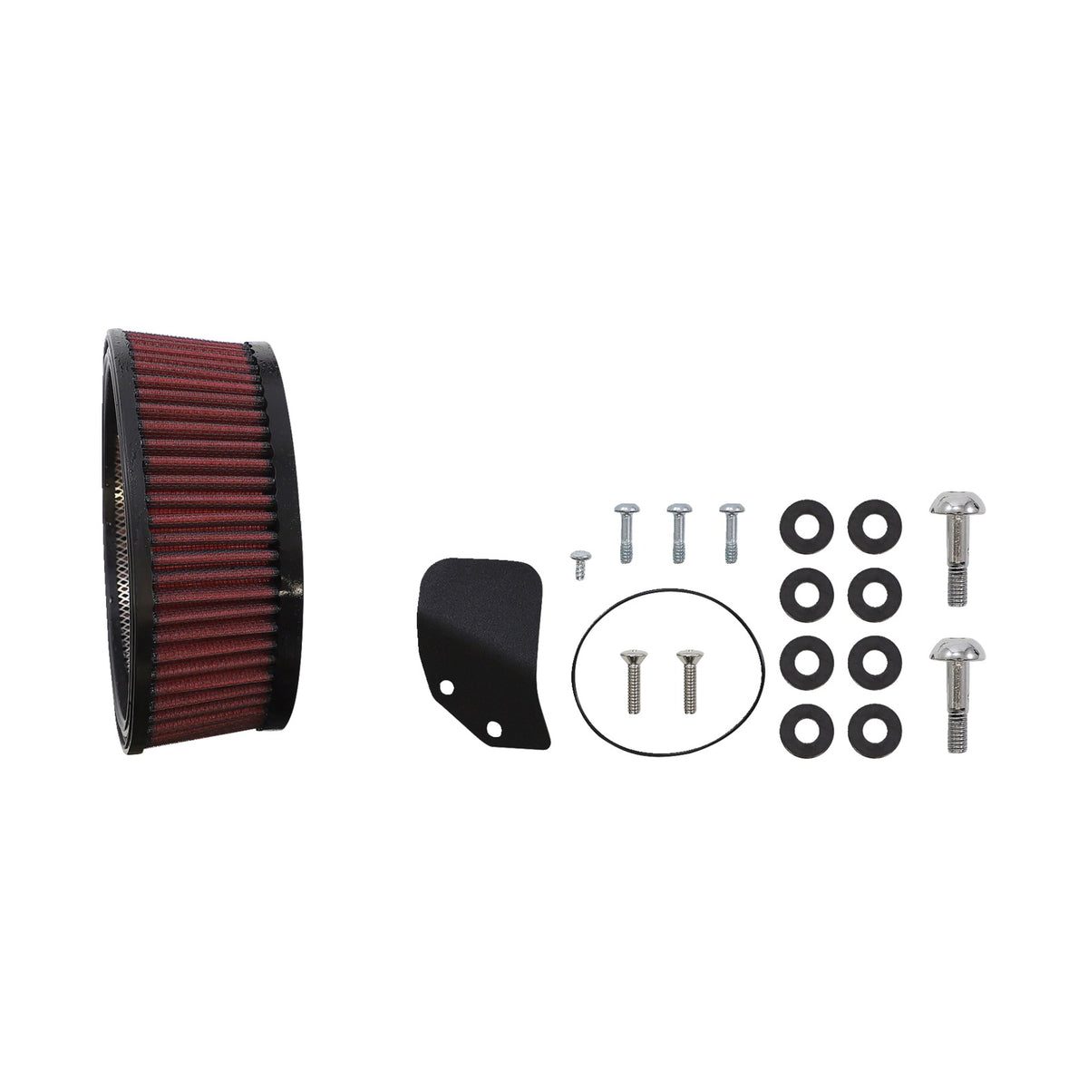 S&S CYCLE - AIR STINGER STEALTH AIR CLEANER KIT - CHROME