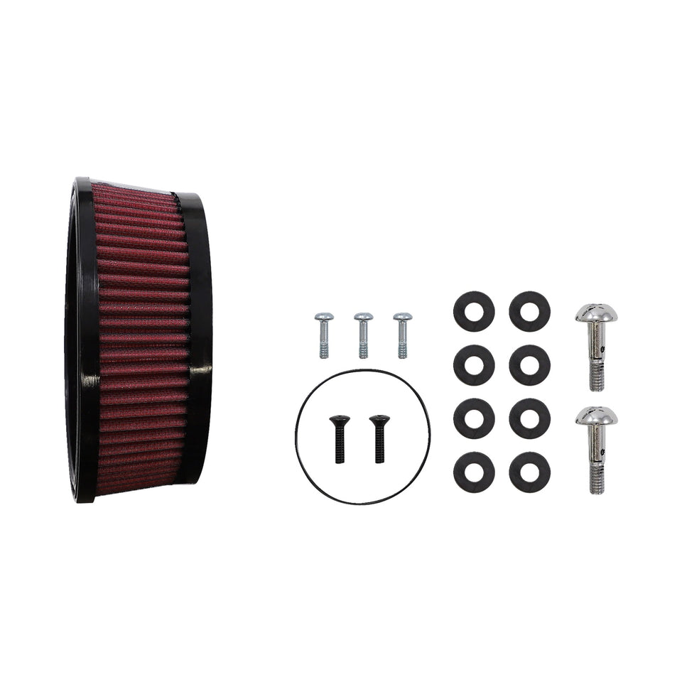 S&S CYCLE - AIR STINGER STEALTH AIR CLEANER KIT - BLACK
