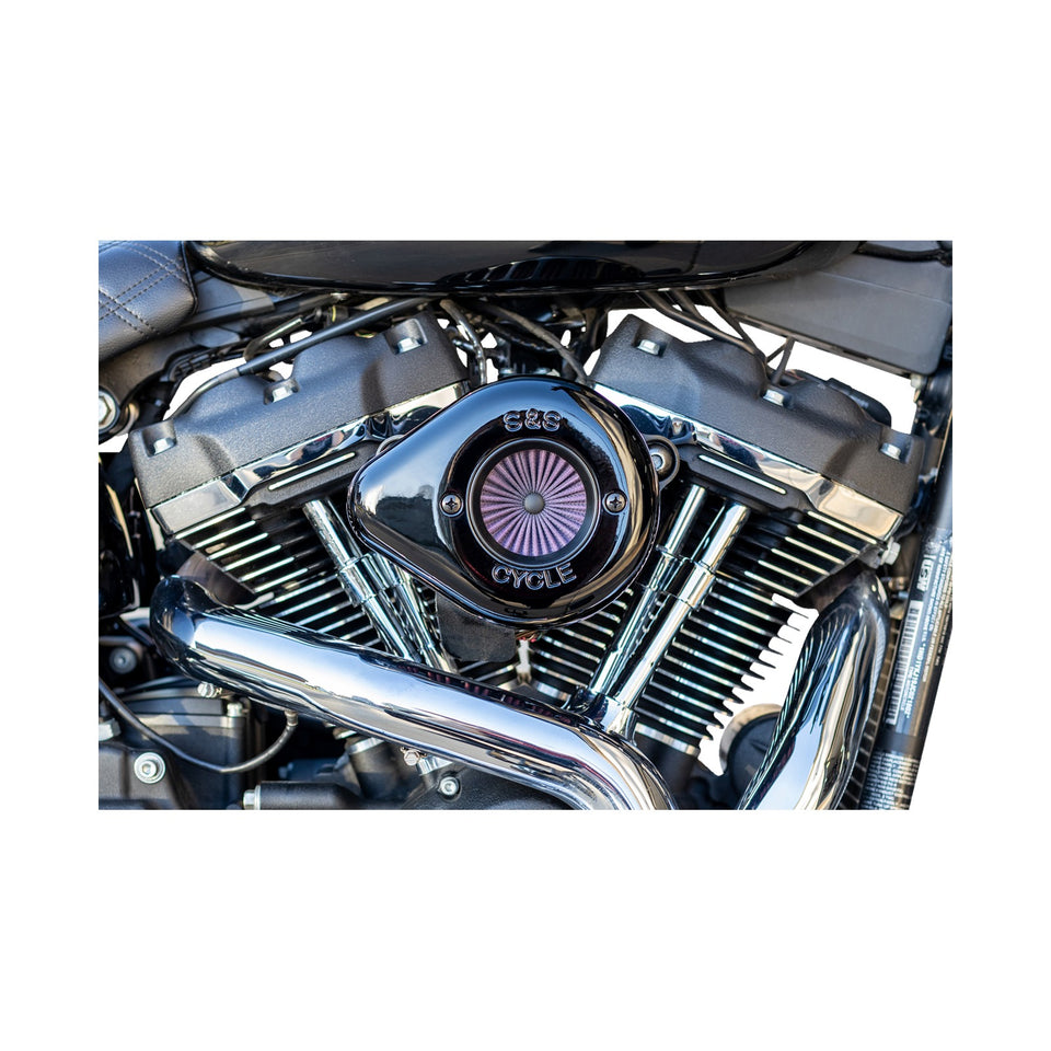 S&S CYCLE - AIR STINGER STEALTH AIR CLEANER KIT - BLACK