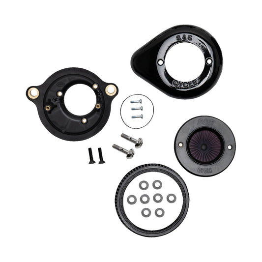 S&S CYCLE - AIR STINGER STEALTH AIR CLEANER KIT - BLACK