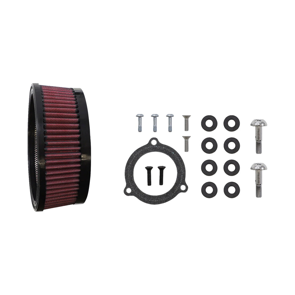 S&S CYCLE - AIR STINGER STEALTH AIR CLEANER KIT - BLACK
