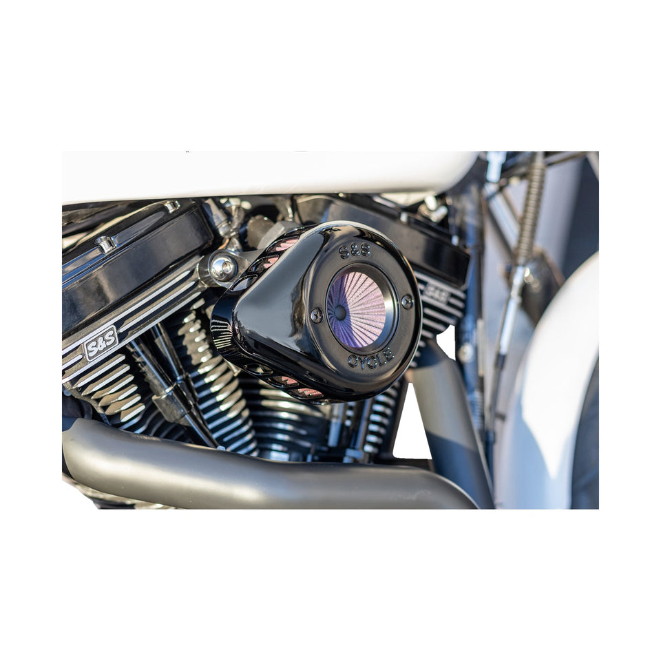 S&S CYCLE - AIR STINGER STEALTH AIR CLEANER KIT - BLACK