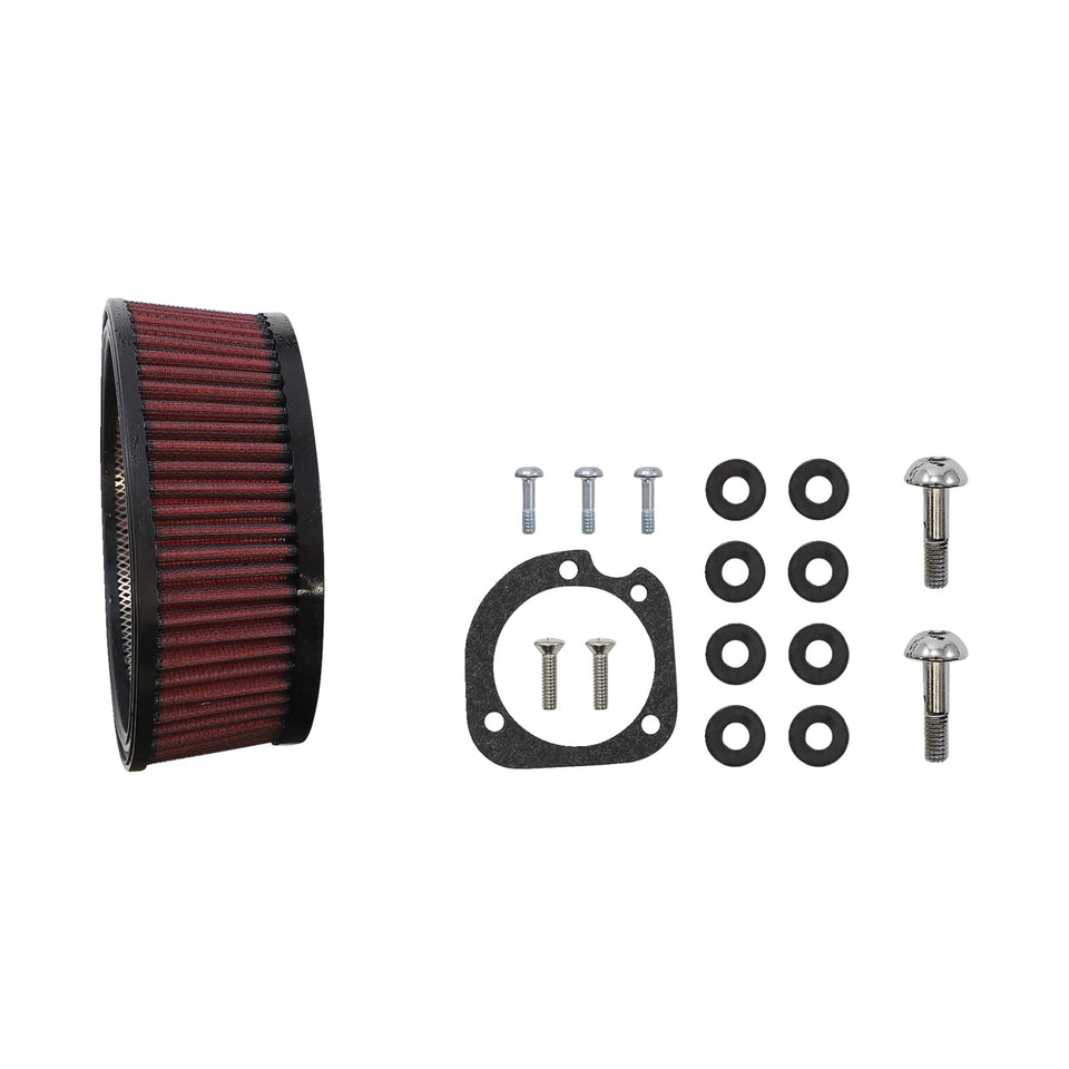 S&S CYCLE - AIR STINGER STEALTH AIR CLEANER KIT - CHROME