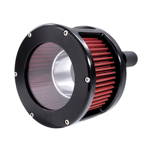 FEULING PARTS - BA RACE SERIES AIR CLEANER KIT - BLACK ANODIZED - RED FILTER