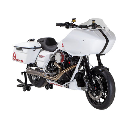FEULING PARTS - BA RACE SERIES AIR CLEANER KIT - CHROME - RED FILTER