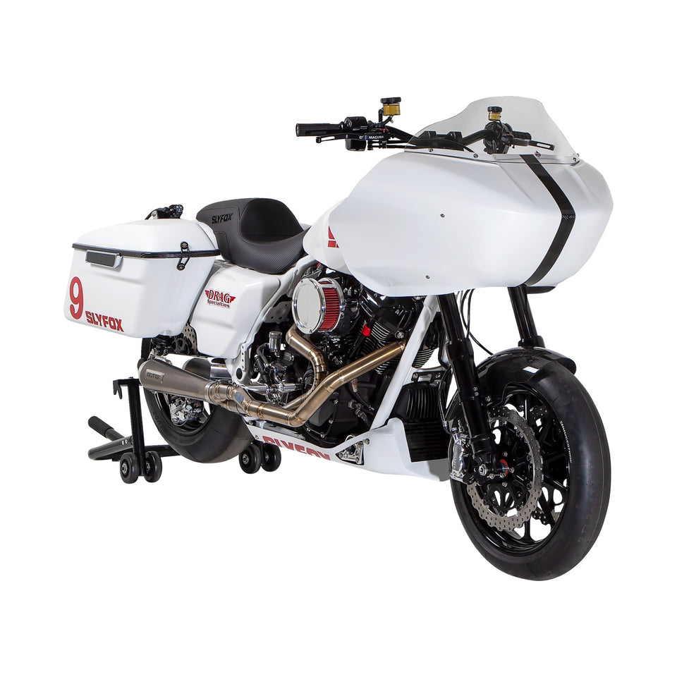 FEULING PARTS - BA RACE SERIES AIR CLEANER KIT - CHROME - RED FILTER