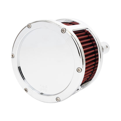 FEULING PARTS - BA RACE SERIES AIR CLEANER KIT - CHROME - RED FILTER