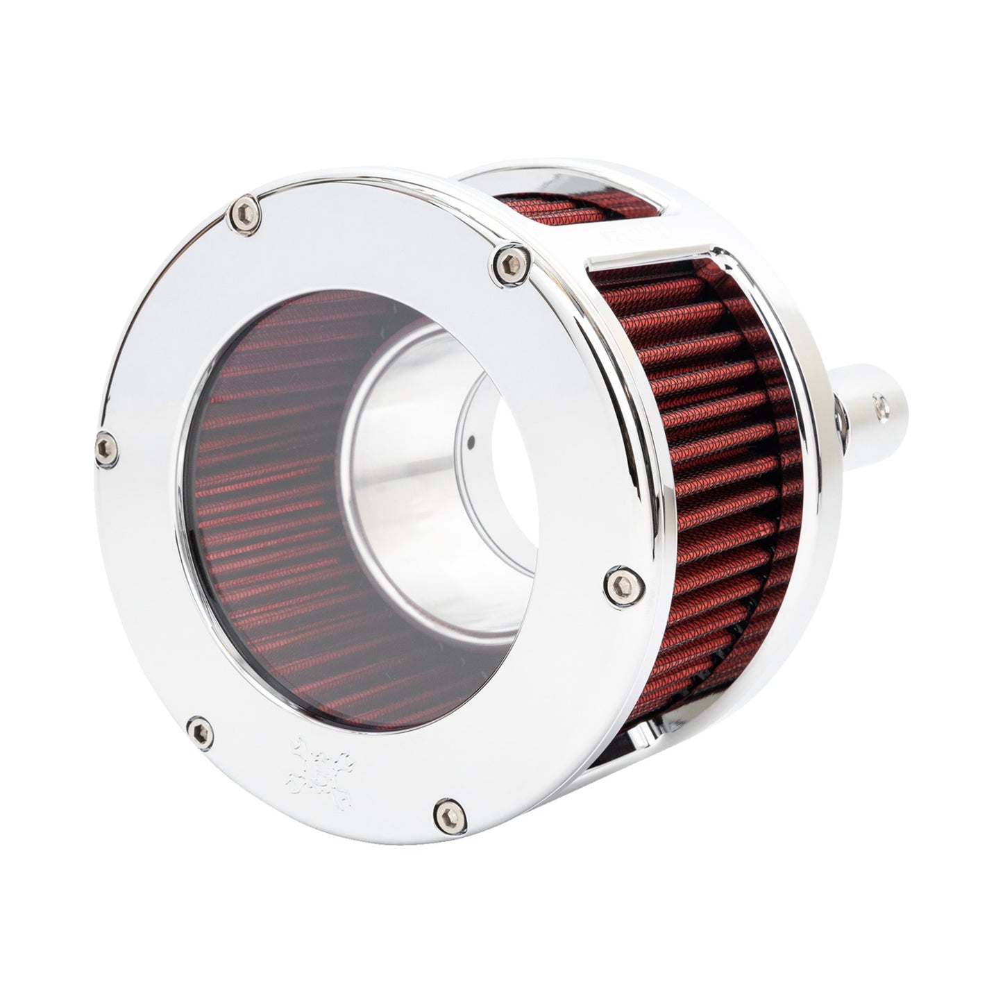 FEULING PARTS - BA RACE SERIES AIR CLEANER KIT - CHROME - RED FILTER