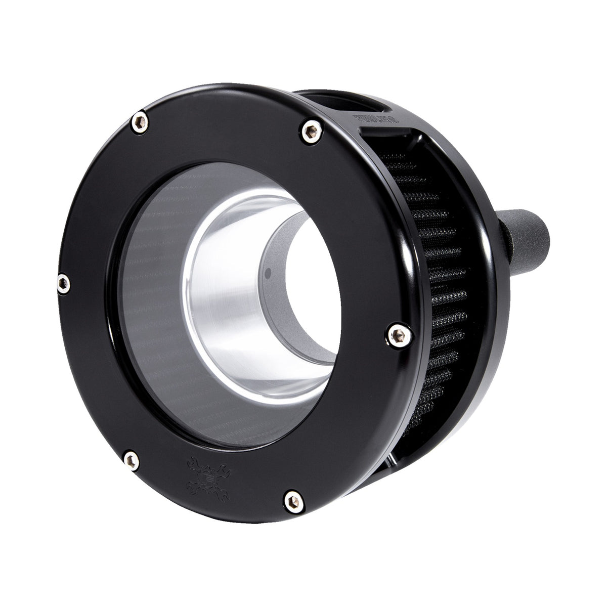 FEULING PARTS - BA SERIES AIR CLEANER KIT - BLACK ANODIZED - BLACK FILTER