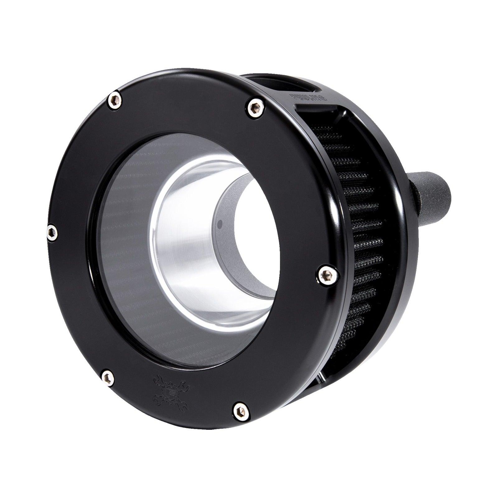 FEULING PARTS - BA SERIES AIR CLEANER KIT - BLACK ANODIZED - BLACK FILTER