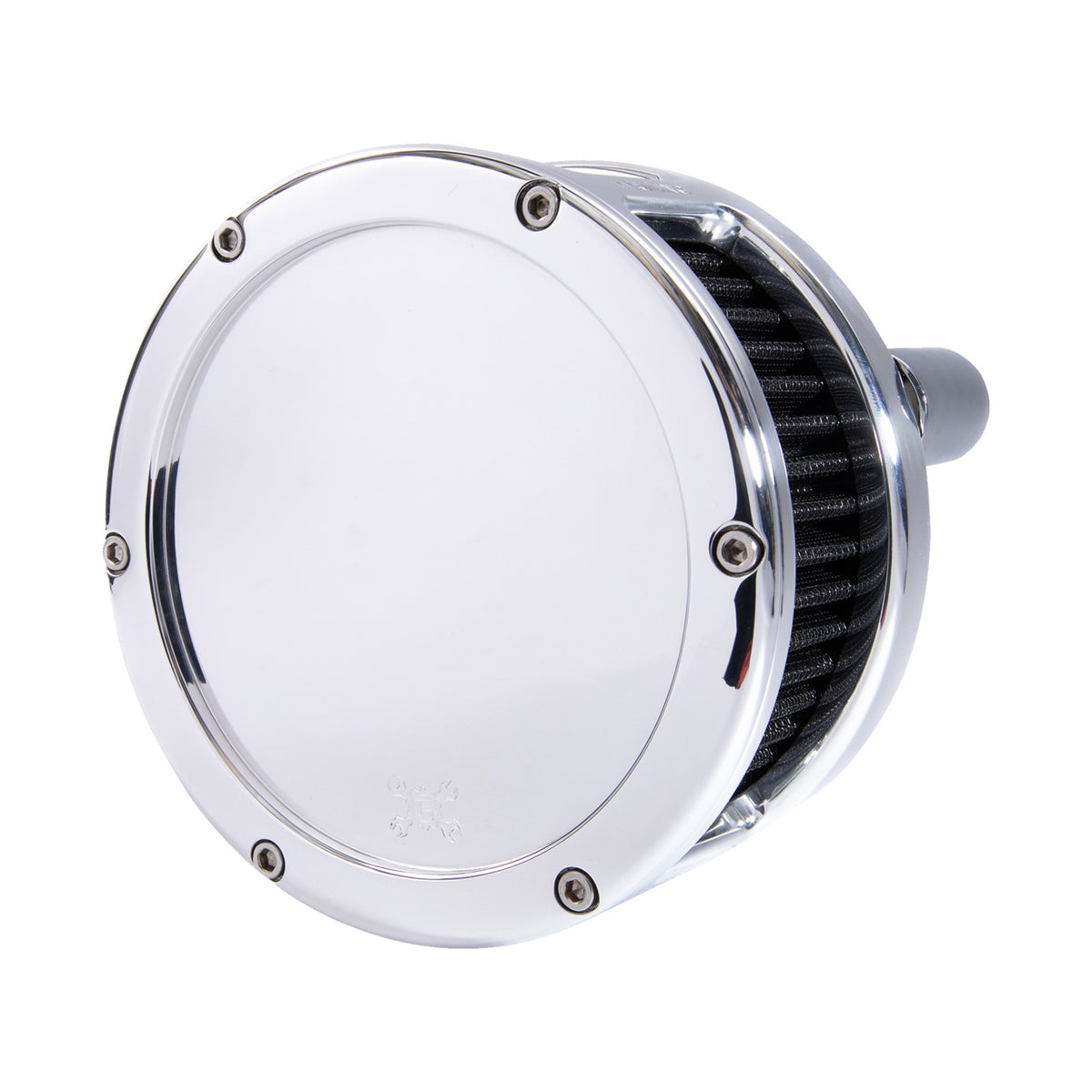 FEULING PARTS - BA SERIES AIR CLEANER KIT - CHROME - BLACK FILTER