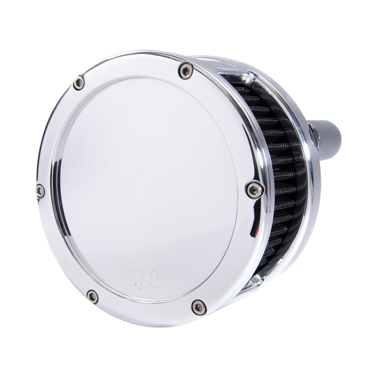 FEULING PARTS - BA SERIES AIR CLEANER KIT - CHROME - BLACK FILTER