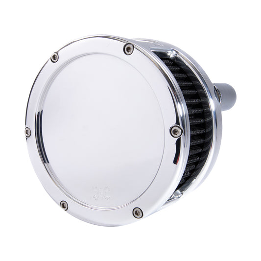 FEULING PARTS - BA SERIES AIR CLEANER KIT - CHROME - BLACK FILTER